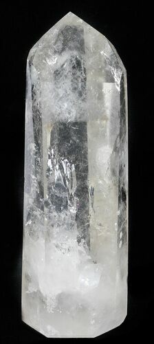 Polished Quartz Crystal Point - Madagascar #56114